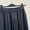 Pantaloni taglie forti da uomo Girocollo ricamato e stampato in stile polare estivo con puro cotone da strada 4w2f4