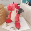 Animaux en peluche mignon 30CM dinosaure double tête dessin animé peluche peluches poupées décoration de la chambre deux tête dragon en peluche jouet pour enfant garçon cadeaux L240320