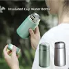 Stainless Steel Coffee Cup Insulated Vacuum Water Bottle Leak-Proof Thermos Mug Travel Outdoor Kids Adults Thermal Cup 240311
