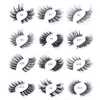 14 pairs Natuurlijke Valse Eyeles Dramatische 3D Nertsen Les Handgemaakte Fake Eyel Extensi Herbruikbare Make-Up Tool maquiagem W64k #