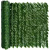 1 Roll, Privacy Wall Screen, Artificial Hedges Fence and Faux Ivy Vine Leaf Decoration for Outdoor Aesthetic Room Garden Decor, Home Decoration, House Decor