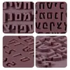 3d hebreiska bokstäver silikonform alfabetet chokladnummer mögel kaka fondant bakning form cake dekorera verktyg bricka cookie mögel 240311
