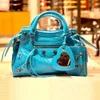 Shoulder Bags Neo Cagole Three in One Locomotive Bag 23 New High Quality Cool Spicy Girl Rivet Diagonal Straddle Handbag Leather