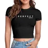 2023 été personnalisé femmes T-shirts à manches courtes col rond 100% coton basique t-shirt blanc uni haut court t-shirt pour les femmes