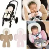Stroller Parts Double Sided Cushion Baby Boy Girl Car Seat Pad Head Body Pillow Support Outlet