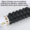 Fitness Massager Roller Massage Cellulite Reduction Lymphatic Drainage Rolling Beads Cylinder Therapy Body Contouring Machine 240314