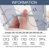 Sonnenbrille Blue Ray Blocking Anti-Blaulicht-Brille Klassische ultraleichte Metallrahmenbrille Augenschutz Myopie Männer Frauen