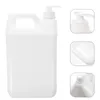 Lagringsflaskor 5 L Pump Bottle Hand Soap Dispenser Cosmetics Holder med containervätska