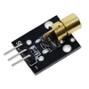 Module de capteur Laser KY-008 650nm, 6mm 5V 5mW, Diode à points Laser rouge, tête en cuivre pour Arduino