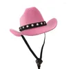 Hundkläder Lovely Cat Cowboy Hat Star Justerbar huvudbonad huvudbonad rolig PO -rekvisita