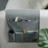 Sofa Armrest Solid Magazines Space Saving TV Remote Large Multifunctional Bedside Anti Slip Sundries Organizer Storage Bag