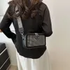 Texture Broadband Crossbody Bag Popular Rhintone Womens Fashion Diamond Inlaid Camera One Shoulder Small Square Trendy Bag