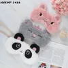 Masque pour les yeux panda femmes en peluche animal souris ours couverture pour les yeux mignon masque pour les yeux en peluche fille jouet adapté pour voyage maison fête eyeshade N8Em #