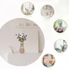 Dekorativa blommor 4 PCS Artificial Flower Decoration Home Fake Dandelion Plant Maskros Plast Picks Brud Ornament Ornament Elegant