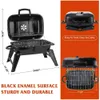 Grillage à charbon BBQ Small Grills et fumeurs Pliant Table Patio Camping Patio Cooking Outdoor Cooking 240314