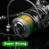 500m Bionic Spotted Fishing Line Invisible Monofilament Nylon Speckle Fluorocarbon Coated Fishline Carp Tools 240313