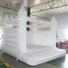 4,5x4,5 м (15x15 футов) с воздуходувкой, надувной свадебный шезлонг на открытом воздухе, белый надувной замок для юбилейной вечеринки