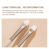 2pcs portátil sombra escova vara dupla face Spge Nyl Eyeliner sobrancelha aplicador ferramenta cosmética enviar dois cabeça de substituição k8Zr #