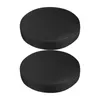 Chair Covers 2 Pcs Stool Cover Round Bar Slipcover Table Cloths Seat For Dining Room Protective Case