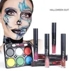 Halen Makeup Set Halen Lip Gloss Face Paint Set Duradouro N-stick Cup Lip Glaze Face Paint Kit Halen Party Tools 23EX #