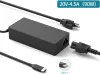 Adapter 90W/65W Laptop Charger USB Typ C Chromebook för HP Dell Lenovo Series med DC USB C laddningskabel AC Adapter Strömförsörjningssladd