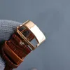 Męskie zegarki 42 mm kwarcowe zegarki Sapphire Waterproof for Man Wristwatch Montre Prezent