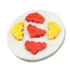 Baking Moulds Love Heart Silicone Sugarcraft Chocolate Cupcake Mold Resin Tools Fondant Cake Decorating