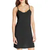 Casual Dresses Womens V Neck Sling Solid Short Dress Sleeveless Slip Under Holiday Summer