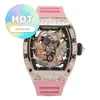 WRIST WRIST Watch RM Wristwatch RM57-03 Diamond Rose Gold Crystal Dragon Dragon Limited Edition RM5703