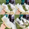 Women Beige ebony canvas Interlocking G Re Web sees sneakers Rubber outsole Lace up closure Low heel Rubber outsole Men Fashion shoes With original box
