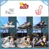 Summer Women's Soft Sports Board Shoes Designer High Duality Fashion Mixed 1Color Thick Sole Outdoor Sports Wear Resistant Armerade Shoes Gai