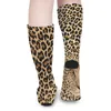 Kadın Çorap Çita Kahverengi Gizli Leopar Grafik Modaya Modeli Çoraplar Sonbahar Slip Olmayan Erkekler Konforlu Tasarım Açık