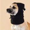 Vêtements pour chiens chapeau léger cordon de cramper réglable pour animaux de compagnie hiver