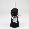 Dernières Coloré Silicone Narguilé Shisha Fumer Pipe À Eau Banger Bubbler Tuyaux Filtre Herbe Sèche Tabac Poignée Bol Portable Chat Griffe Conception DHL