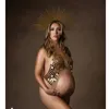 Maternityboudoir Body Biżuteria Biżuteria Sukienki ciążowe na kamizelkę do strzelania kamizelki seksowne llingeries 240309