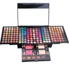 novo 180 cores paleta de maquiagem sombra em pó blush lip stick cosméticos kit eye primer luminosa sombra paleta compõem conjunto 94c4 #