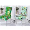 Chair Covers Butterfly Pattern P High Living Classical Slipcover Chairs Kitchen Spandex Seat Cover 1/2/4/6 Pcs