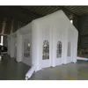 10mLx10mWx5mH (33x33x16.5ft) Outdoor Inflatable Wedding House Inflatables White Event party Tent For Sale Portable Inflated Church