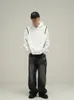 American Jeans Homme China-Chic Design Sense Petite foule high street ruffian beau pantalon haut de gamme amoureux streetwear 240318
