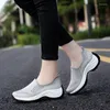 Casual Shoes Women's Platform Sneakers Wedges Zapatillas Mujer Summer Mesh Sports For Woman Breatble Slant Fitness Walking