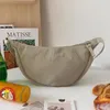 Sacs de taille en nylon pour femmes, petit sac léger japonais sous les bras, sac de boulettes simples