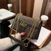 The factory design bag handbag Bag Female 2024 New Chain Womens Style One Shoulder Versatile Small