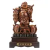 Çin Reçine Gülen Buda Heykeli Lucky Dragon Tortoise Buddha Modern Sanat Heykeli Ev Dekorasyonu 240323