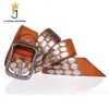 FAJARINA Top qualité 38mm conception Unique mode unisexe rétro ceinture écailleuse Hip Hop ceintures pour hommes Jean hommes Geunine cuir NW0039 240322
