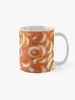 Canecas Spaghetti Hoops Fundo Abstrato Caneca de Café Personalizada Turista