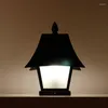 Wandlamp Roestvrij staal Noordse kolomkoplampen Villa Halverlichting Buitenverlichting Binnenplaats