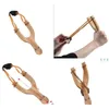Wooden Material Fun Rubber String Slingshot Interesting Kids Outdoors Top Catapult Traditional Sinabag Toys Hunting JllWOn Props Hjvhe