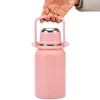 Water Bottles 30oz Insulated Mug Large Capacity Thermal Bottle With Handle For Travel Drop