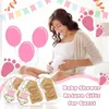 12set Baby Shower Prezenty goście brelki stóp breki chrztu przyjęcie chrztu Favors Girl Boy dziękuję wystrój pamiątki ślubne 240323