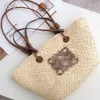 Shoulder Bags Single shoulder grass woven bag new summer Luojia beach vacation womens